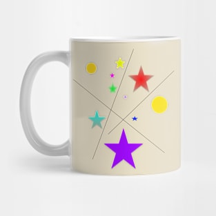 Shapes on A Shirt Mug